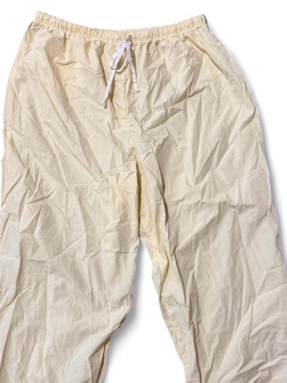 Women’s Lightweight Gingham Pants in Yellow/White